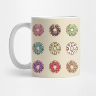 I Love Doughnuts Mug